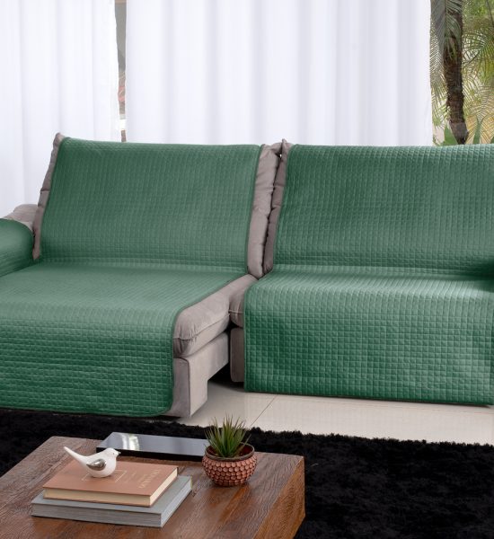 Xale Protetor de Sofá Retrátil e Reclinável