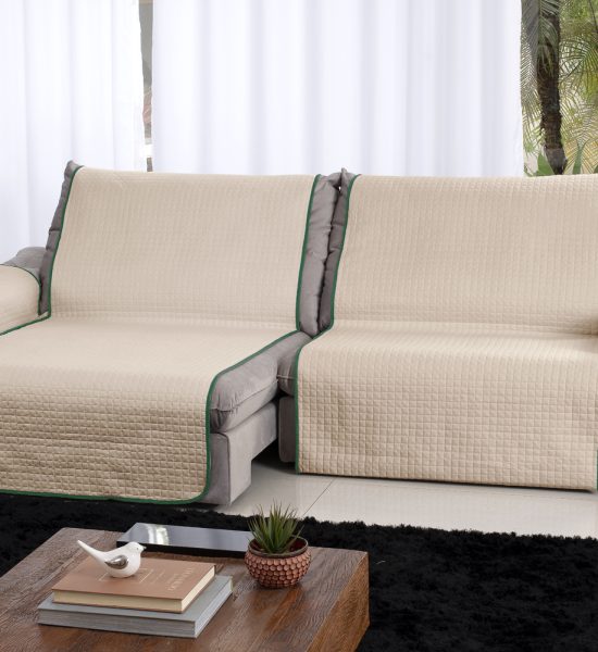 Xale Protetor de Sofá Retrátil e Reclinável