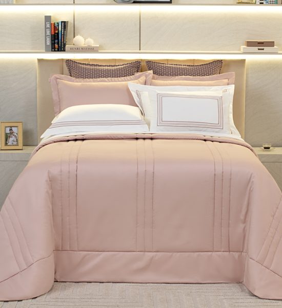 Jogo de Cobre Leito Sofisticato 04 peças 400 fios