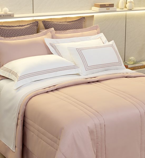 Jogo de Cobre Leito Sofisticato 04 peças 400 fios