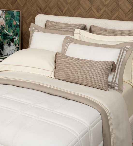 Jogo de Cobre Leito Telares 04 peças