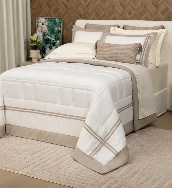 Jogo de Cobre Leito Telares 04 peças