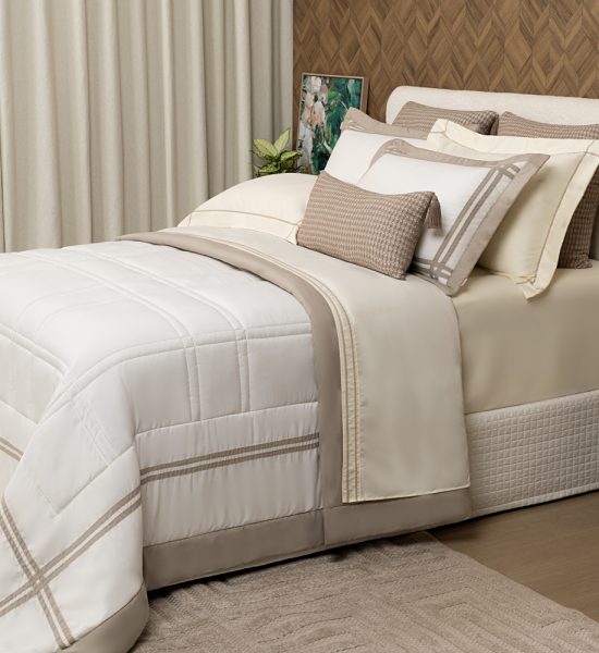 Jogo de Cobre Leito Telares 04 peças