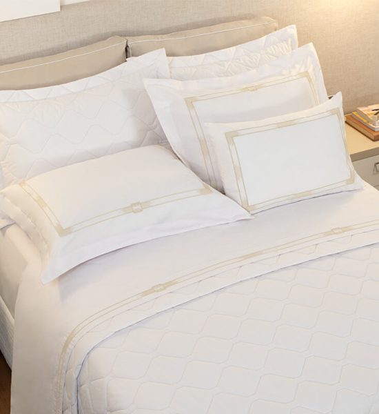 Jogo de Cobre Leito Madrid 04 peças dupla face