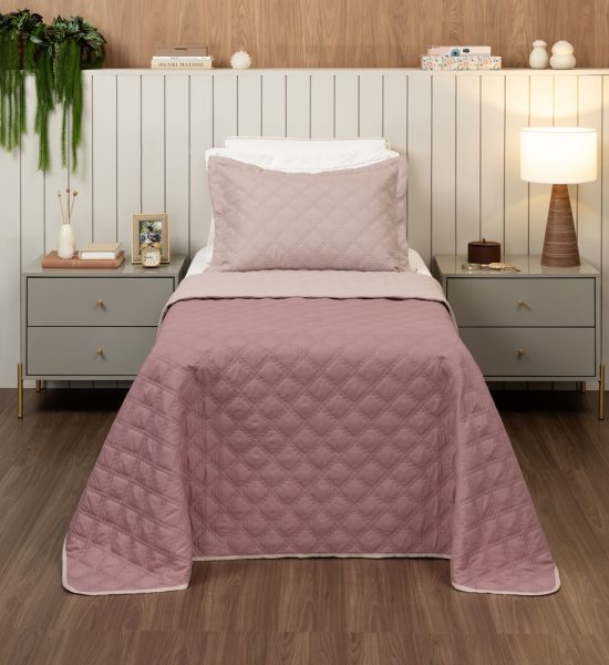 Jogo de Cobre Leito Nuance Solteiro 2 peças