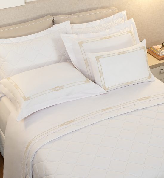 Jogo de Cobre Leito Madrid 04 peças dupla face