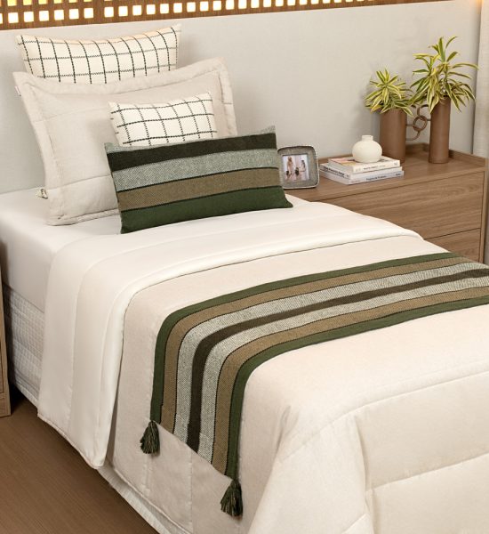 Jogo de Cobre Leito Milazo Solteiro 05 peças