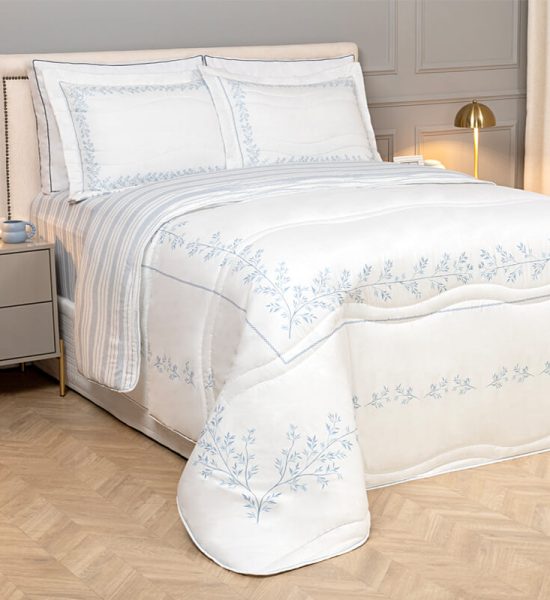 Jogo de Edredom Encanto – Oliva