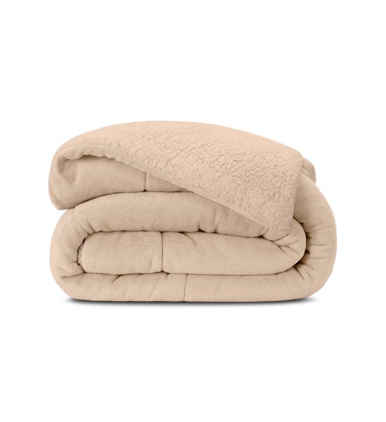 Coberdrom com manta Flannel