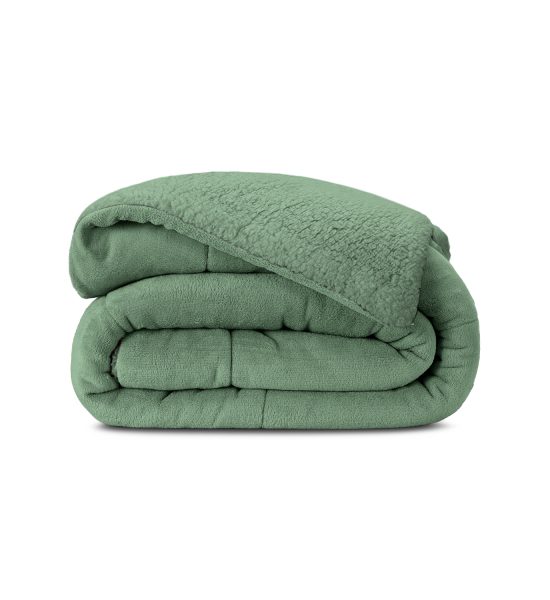 Coberdrom com manta Flannel