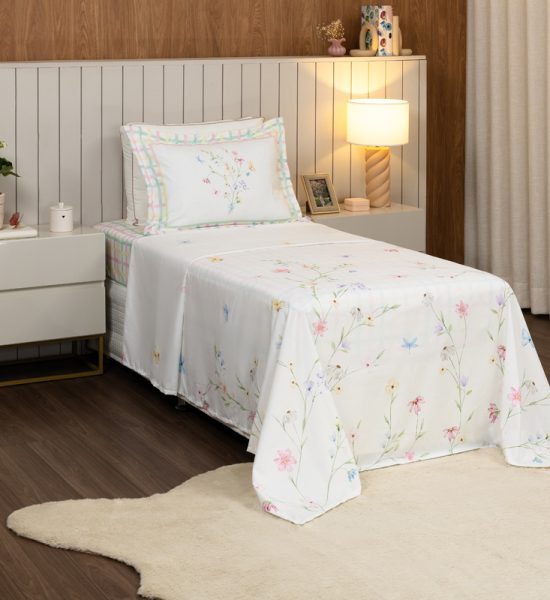 Jogo de Cama Encanto – Jardim Encantado