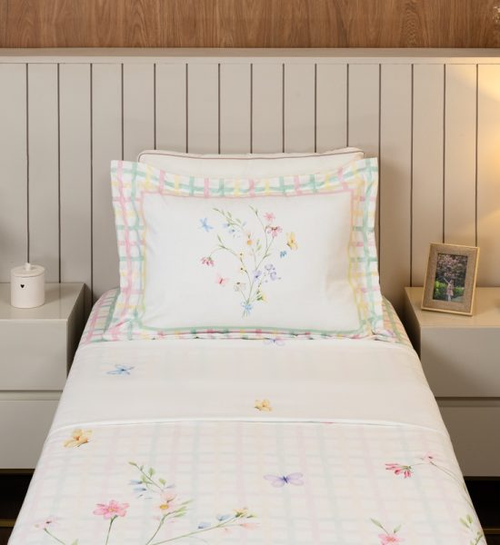 Jogo de Cama Encanto – Jardim Encantado